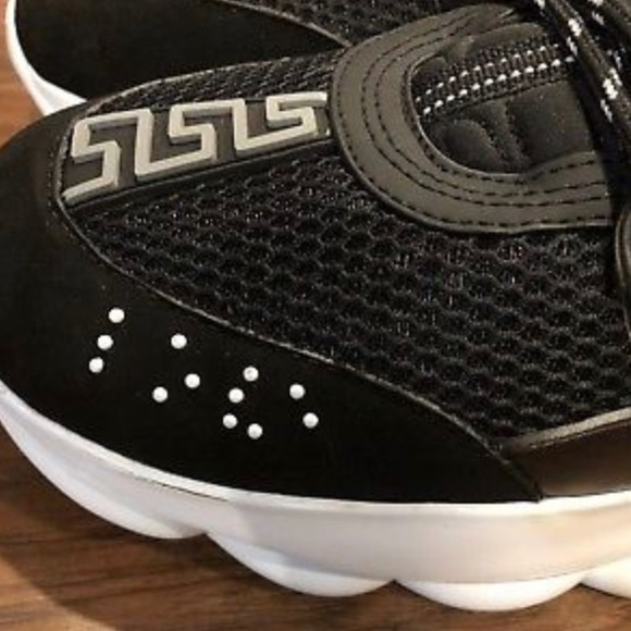 Versace Chain Reaction Sneakers US Men’s Size 10 - Picture 4 of 8
